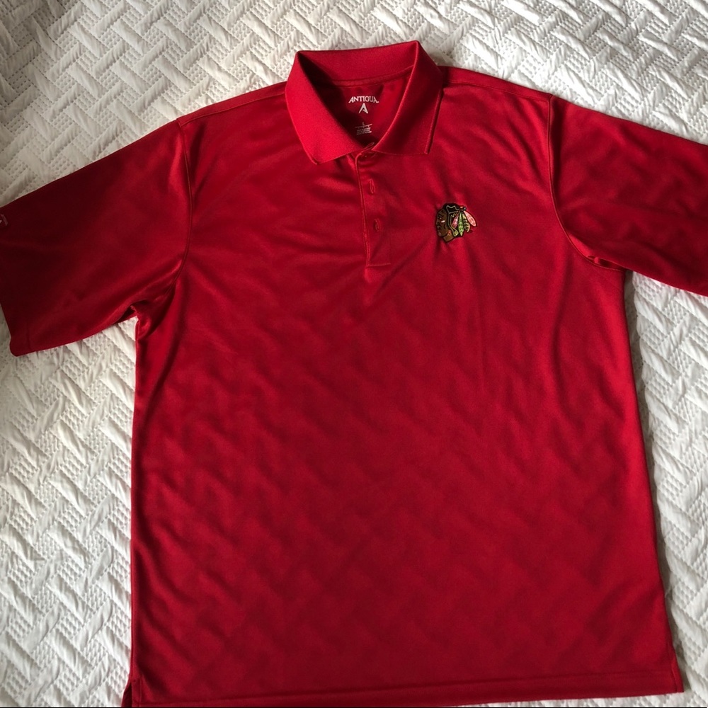 🏌🏼‍♂️Chicago Blackhawks Golf Shirt 🏌🏼‍♂️